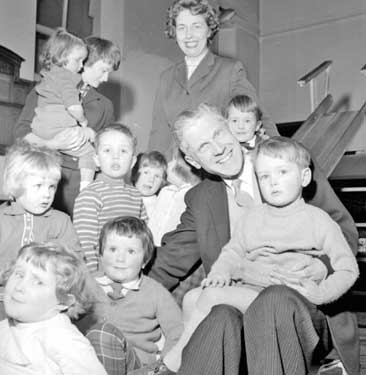 Donald Wade at Royds Nursery School 	
