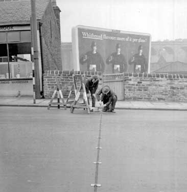 Traffic cables at Manchester Road, Huddersfield 	