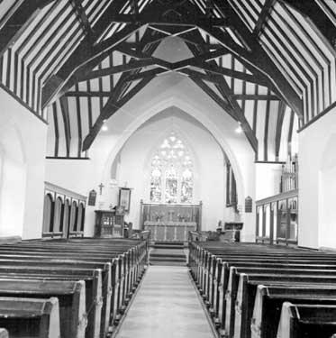 Hepworth Church interior 	