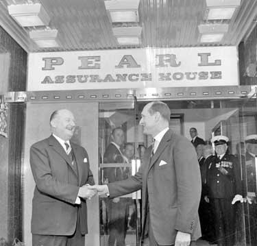 Opening of Pearl Assurance House 	