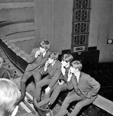 Beatles mania at the Ritz 	