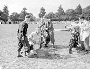Greenhead Park - motorcycle competitions 	