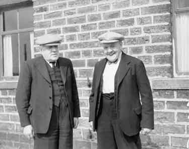 Two men, Thurstonland, Huddersfield 	