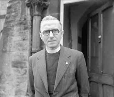 Reverend F C Geike, new vicar of Rashcliffe 	
