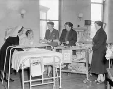 Womens Voluntary Service Trolley Shop at St Lukes Hospital 	