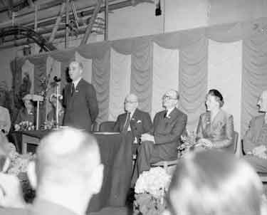 Opening of Brook Motors Factory, Barnsley 	