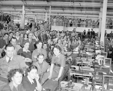 Opening of Brook Motors Factory, Barnsley 	