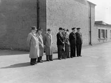 Police Inspection at Drill Hall 	