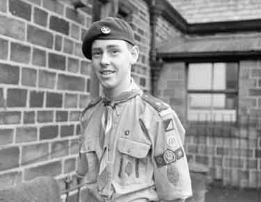 Stephen Martin Olley, Queen's Scout 	
