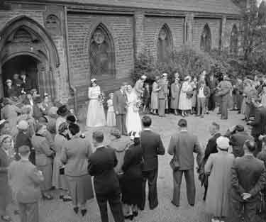 Moorhouse/Hartley Wedding, Moldgreen 	