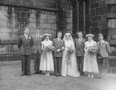 Morrison/Earnshaw Wedding at Almondbury Parish Church 	
