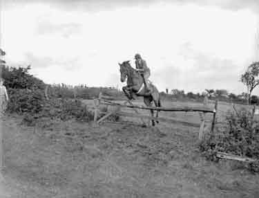 Horse Jumping: J N Hinchcliffe 	