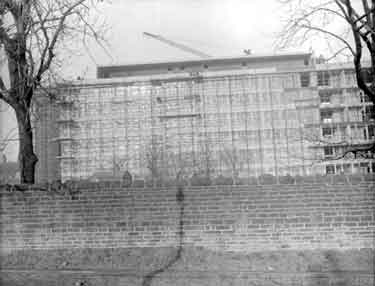 Construction of new Huddersfield Royal Infirmary, Lindley 	