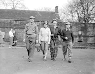 Golf Players, Woodsome Hall 	