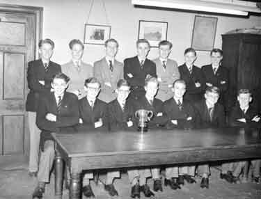 Almondbury Grammar School, chess team 	