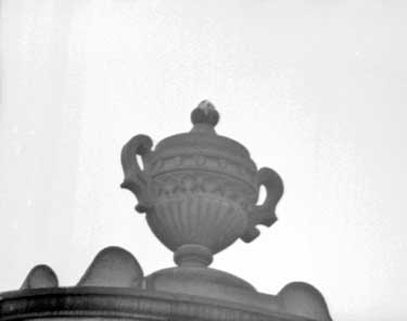 Decoration on top of Chapel 	