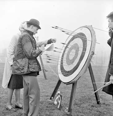 Archery Competition, Salendine Nook, Huddersfield 	