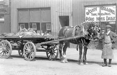 John Wilson's horse and cart, Heckmondwike