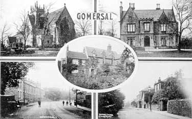 Postcard of Gomersal