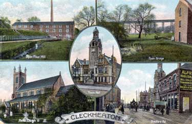 Postcard of Cleckheaton