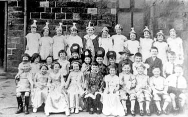 Group of children in fancy dress