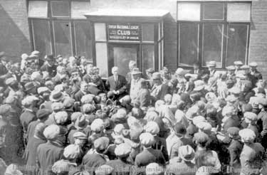 Opening of Dewsbury Irish National League Club, 1928