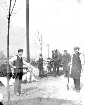 Tree planting in Batley - Mayors Scheme, F.W. Ackroyds