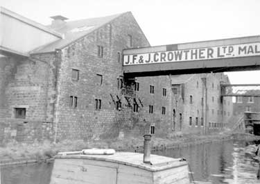 J F and J Crowther Ltd, Station Road, Easthorpe - built by the Crowthers in the 1850s. These maltings later owned by Bass Charrington.