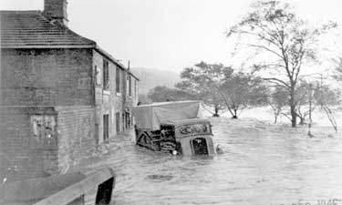 Flood at Ship Inn, Mirfield