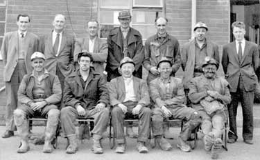 Gomersall Colliery Management and Staff