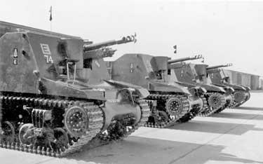 National Service, Munster, Germany - self-propelled tanks