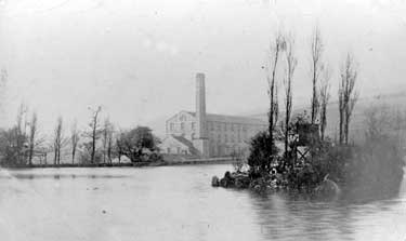 Levi Sheard Mill, Gawthorpe Green, Kirkheaton: founded in 1790s, Levi Sheard built Star Hotel, Fenay Bridge when visiting other mill at Far End of lake, Gawthorpe Green Dyeworks