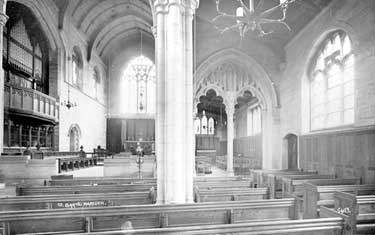 St Bartholomew's Church interior, Marsden