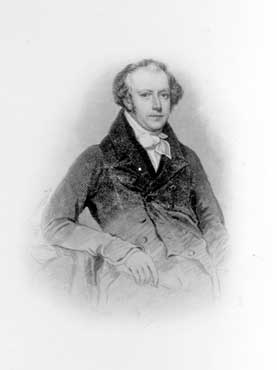 Drawing of Richard Oastler, best known for the struggle to limit the hours worked by children, complained that the Ramsden family had made excessive profits from the Ramsden Canal