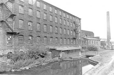 Crowthers Mill and Narrow Canal, Milnsbridge