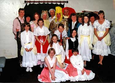Flockton Amateur Dramatic Society performing Mother Goose