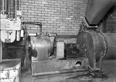 Blower Fan Motor, Refuse destructor plant, St Andrew's Road, Huddersfield
