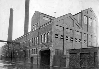 Refuse destructor plant after extension, St Andrew's Road, Huddersfield