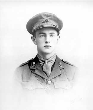 Portrait of James Martin Tolson, died 1918 in WW1
