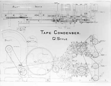 John Haigh & Sons Ltd: Tape Condenser Drawing