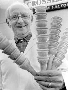 Granville Longstaff, last owner of Crossley's Ice Cream