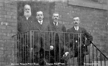 Moorend Working Mens Club, Opened December 3rd 1910, Cleckheaton
