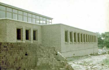 Construction of the Huddersfield Royal Infirmary - Laudry Building