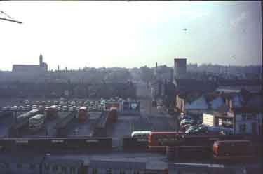 Old Bus Station from top of Civic Centre and Swallow Street, Huddersfield