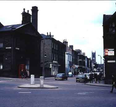 Corner of Queen Street and Queensgate, Huddersfield