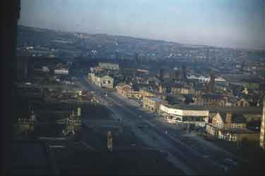 Aerial view of Northgate, Huddersfield