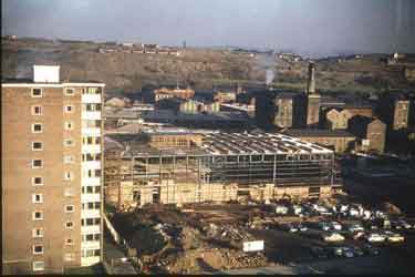 Sports Centre under construction, Southgate, Huddersfield