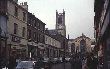 Cross Church Street looking towards Kirkgate, Huddersfield