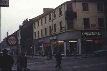 Queen Street and corner of King Street, Huddersfield