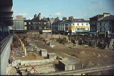 Redevelopment of Shambles Lane (now the site of BHS and WH Smith), Huddersfield